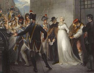 Marie-Antoinette opuszcza Conciergerie, 16 października