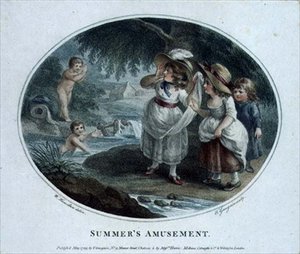 Letnia Zabawa, grawerowana i pub. Thomas Gaugain (1748-1812)