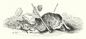 Śmierć wilka (rycina)