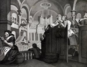 Wolna niedziela Goodchilda autorstwa William (after) Hogarth