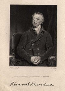 William Wentworth Fitzwilliam, 2. hrabia Fitzwilliam (1748-1833), grawerowane przez R. Hicksa autorstwa William (after) Owen