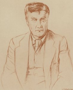 Ralph Vaughan Williams (lito) autorstwa William (after) Rothenstein