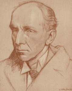Rt Hon Lord Robert Cecil (lito) autorstwa William (after) Rothenstein
