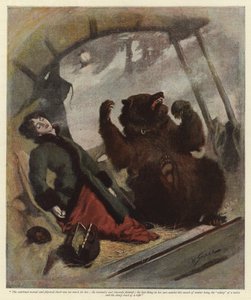 Noc rozłamu (litografia kolorowa)
