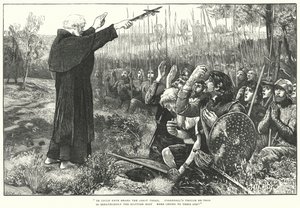 Bitwa pod Bannockburn (rycina) autorstwa William (after) Small
