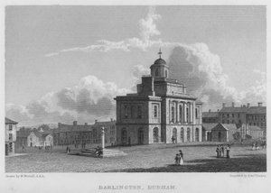 Darlington, Durham (grawerowanie) autorstwa William (after) Westall