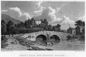 Greta Hall i Keswick Bridge (rycina)