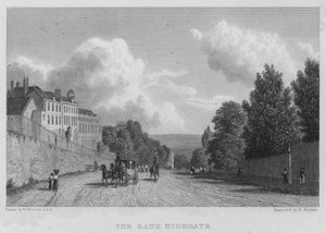 Bank, Highgate (grafika) autorstwa William (after) Westall
