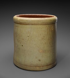 Garnek, ok. 1880-1905 (kamionka glazurowana solą) autorstwa William (attr.to) Saenger