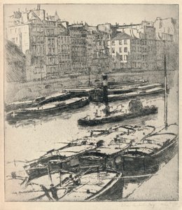 Nabrzeże Wielkich Augustynów, 1915 autorstwa William A Levy