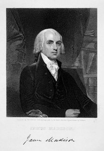 James Madison, 4. prezydent Stanów Zjednoczonych Ameryki, XIX wiek autorstwa William A Wilmer