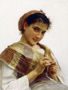 Bretonka, 1889 autorstwa William-Adolphe Bouguereau