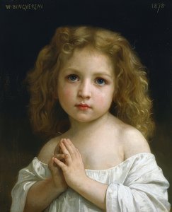 Mała dziewczynka. 1878 autorstwa William-Adolphe Bouguereau