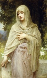 Medytacja, 1902 autorstwa William Adolphe Bouguereau