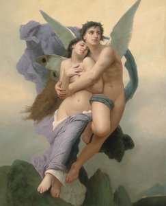 Porwanie Psyche, XX-XXI wiek autorstwa William Adolphe Bouguereau