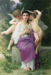 Przebudzenie serca, 1892 autorstwa William Adolphe Bouguereau