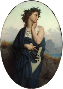 Muse Philomèle, 1861. autorstwa William-Adolphe Bouguereau