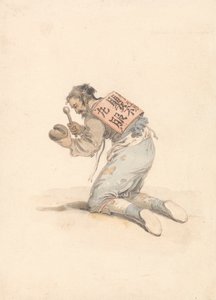 Chiński żebrak autorstwa William Alexander