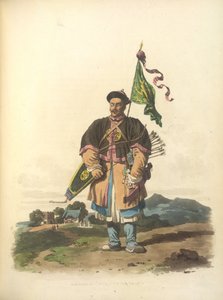 Żołnierz w swoim zwykłym stroju autorstwa William Alexander
