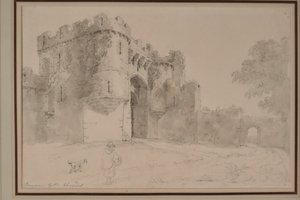 Zamek Beaumaris, Anglesey autorstwa William Alexander