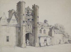 Pałac Biskupów, Katedra w Wells autorstwa William Alexander