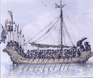 Chińska kuchnia (akwarela) autorstwa William Alexander