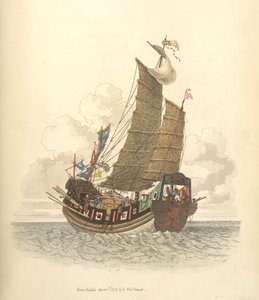 Statek morski pod żaglami autorstwa William Alexander