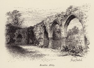 Opactwo Beaulieu (rycina)