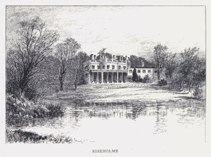 Riseholme (grawerowanie) autorstwa William Alexander Ansted