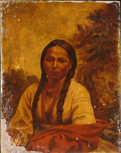 Hinduska z Dakoty autorstwa William Armstrong
