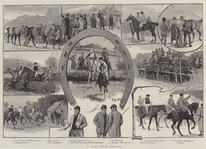 Spotkanie na polowaniu autorstwa William Barnes Wollen