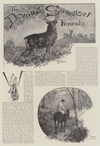 Ogary Devon i Somerset autorstwa William Barnes Wollen