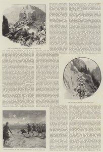 Gordon Highlanders i ich zacne uczynki z przeszłości autorstwa William Barnes Wollen