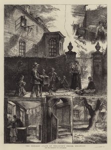 Obecny stan domu Hogartha, Chiswick autorstwa William Bazett Murray