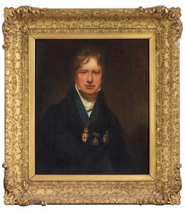 Sir George Nayler, Król Broni do Podwiązki autorstwa William Beechey