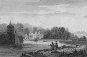 Opactwo Bisham, 1810 autorstwa William Bernard Cooke