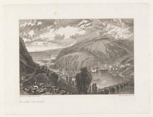 East & West Looe, Kornwalia autorstwa William Bernard Cooke