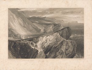 Lulworth Cove, Dorset autorstwa William Bernard Cooke