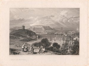 Plymouth z Mount Batten autorstwa William Bernard Cooke