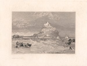 Góra św. Michała w Kornwalii autorstwa William Bernard Cooke
