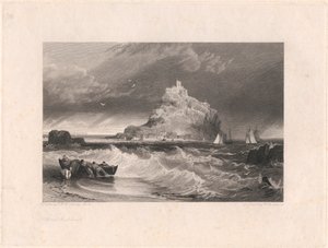 Góra św. Michała w Kornwalii autorstwa William Bernard Cooke