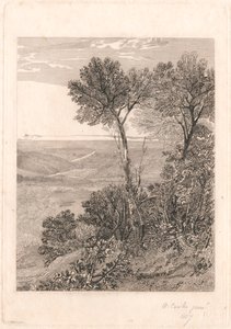 The Vale of Ashburnham, replika prawej połowy autorstwa William Bernard Cooke