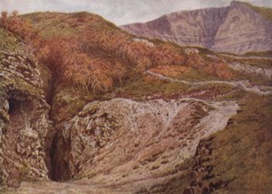 Kopalnia Odin i Mam Tor, niedaleko Castleton (kolor lito)