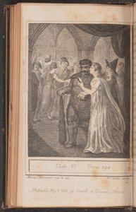 Canto IV, werset 294, wydany 1803. autorstwa William Blake
