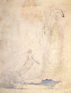 Projekt dedykacji dla królowej autorstwa William Blake