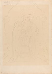 Henoch przed Wielką Chwałą autorstwa William Blake