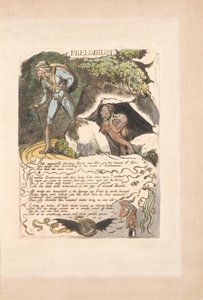 Europa. Proroctwo, Tablica 3, Preludium autorstwa William Blake