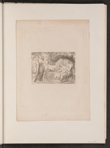 Każdy mężczyzna dał mu też kawałek pieniędzy autorstwa William Blake