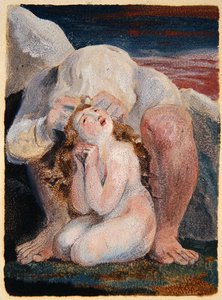 Frontyspis do „Księgi Ahania” autorstwa William Blake