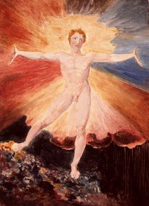 Wesoły dzień lub taniec Albionu, ok. 1794 (akwaforta z wc) autorstwa William Blake